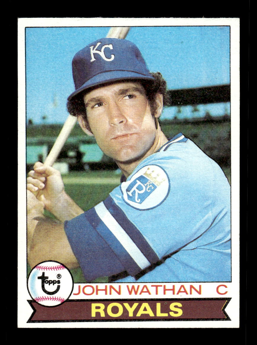 1979 Topps #99 John Wathan EXMT PACK FRESH HOF-10004188