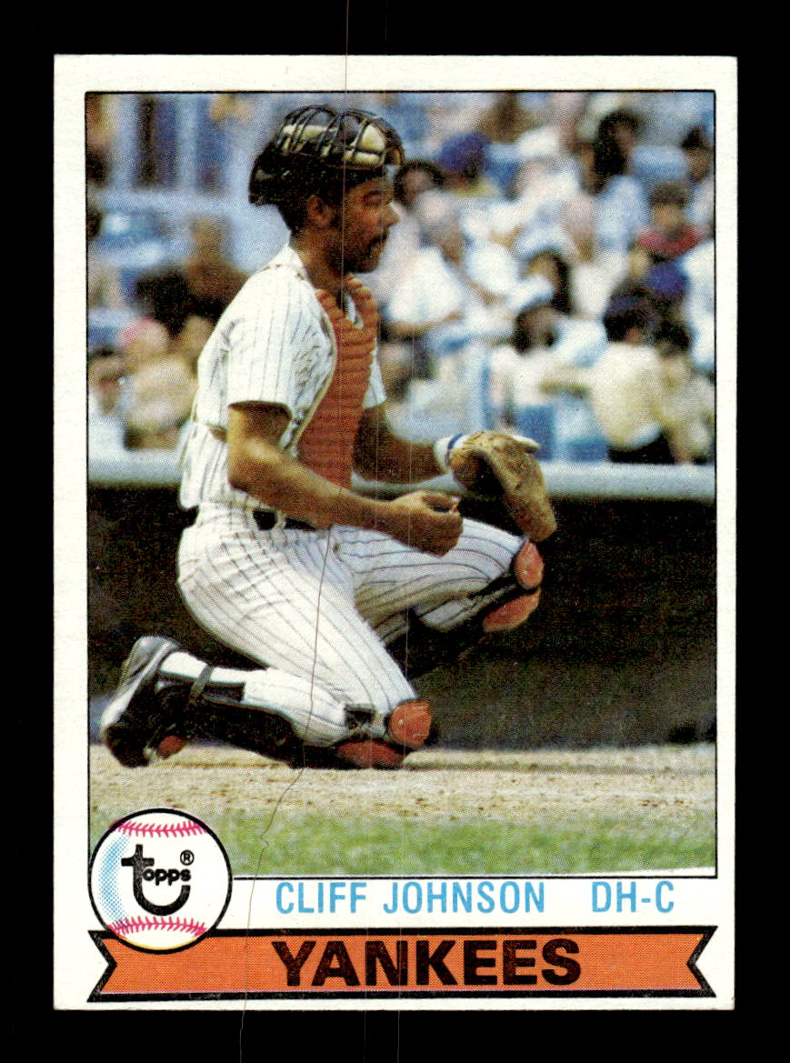 1979 Topps #114 Cliff Johnson EXMT PACK FRESH HOF-10004204