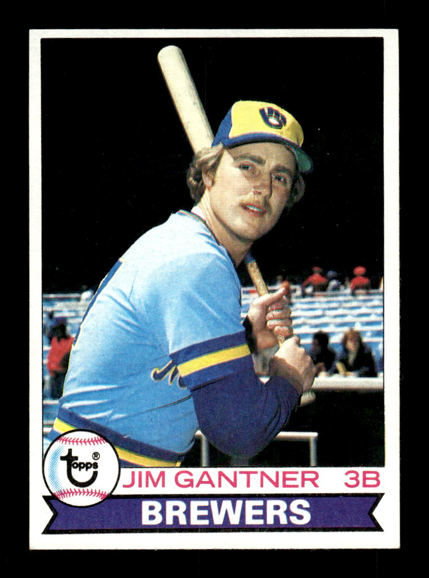 1979 Topps #154 Jim Gantner EXMT PACK FRESH HOF-10004241