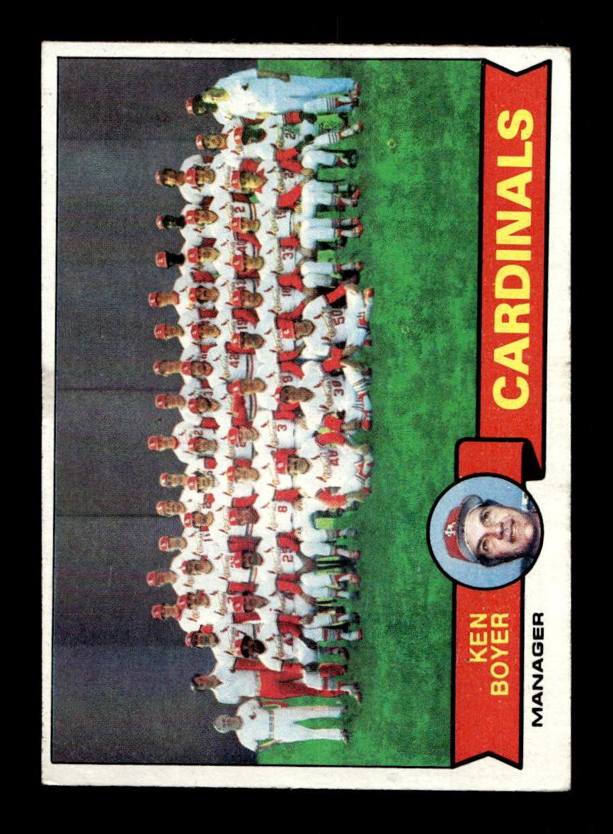 1979 Topps #192 St. Louis Cardinals / Ken Boyer EXMT PACK FRESH HOF-10004280