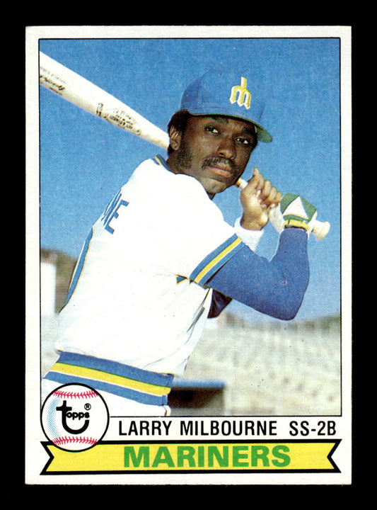 1979 Topps #199 Larry Milbourne EXMT PACK FRESH HOF-10004287