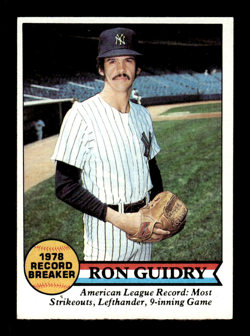 1979 Topps #202 Ron Guidry EXMT PACK FRESH HOF-10004289