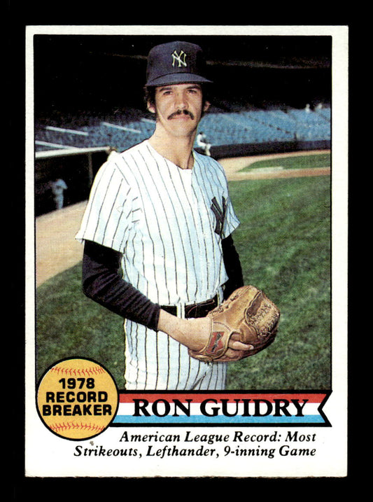 1979 Topps #202 Ron Guidry EXMT PACK FRESH HOF-10004289