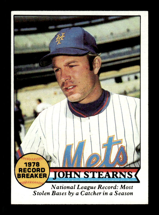 1979 Topps #205 John Stearns EXMT PACK FRESH HOF-10004291