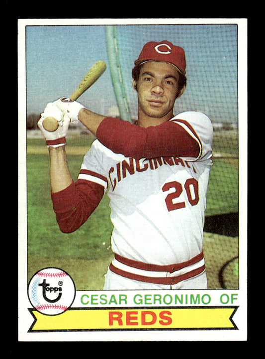 1979 Topps #220 Cesar Geronimo EXMT PACK FRESH HOF-10004306