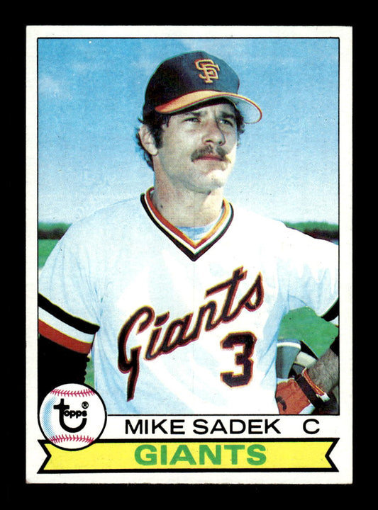 1979 Topps #256 Mike Sadek EXMT PACK FRESH HOF-10004343