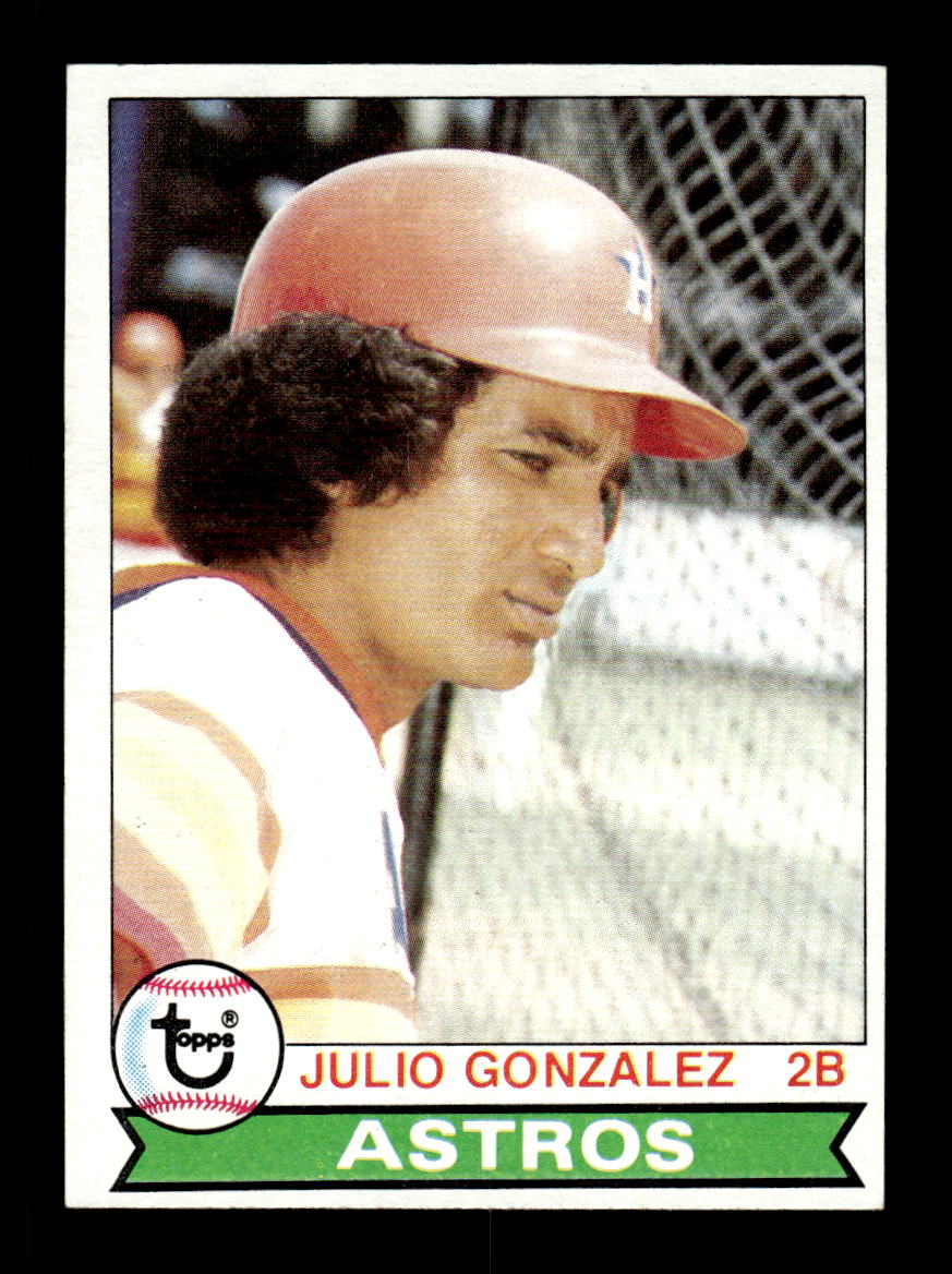 1979 Topps #268 Julio Gonzalez EXMT PACK FRESH HOF-10004355