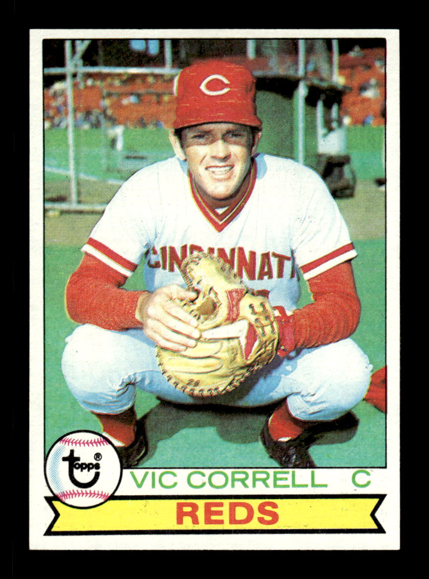1979 Topps #281 Vic Correll EXMT PACK FRESH HOF-10004370