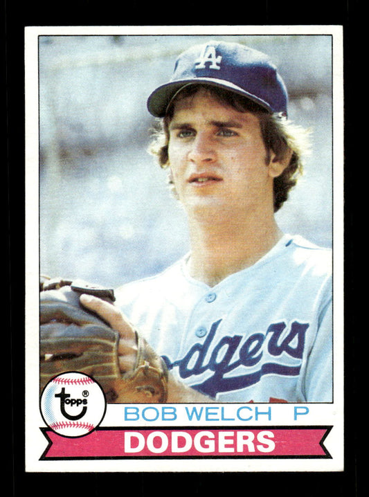 1979 Topps #318 Bob Welch EXMT PACK FRESH HOF-10004407