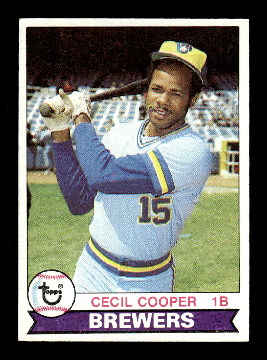 1979 Topps #325 Cecil Cooper EXMT PACK FRESH HOF-10004413