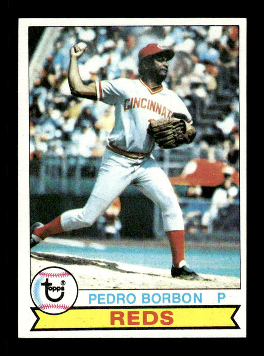 1979 Topps #326 Pedro Borbon EXMT PACK FRESH HOF-10004414