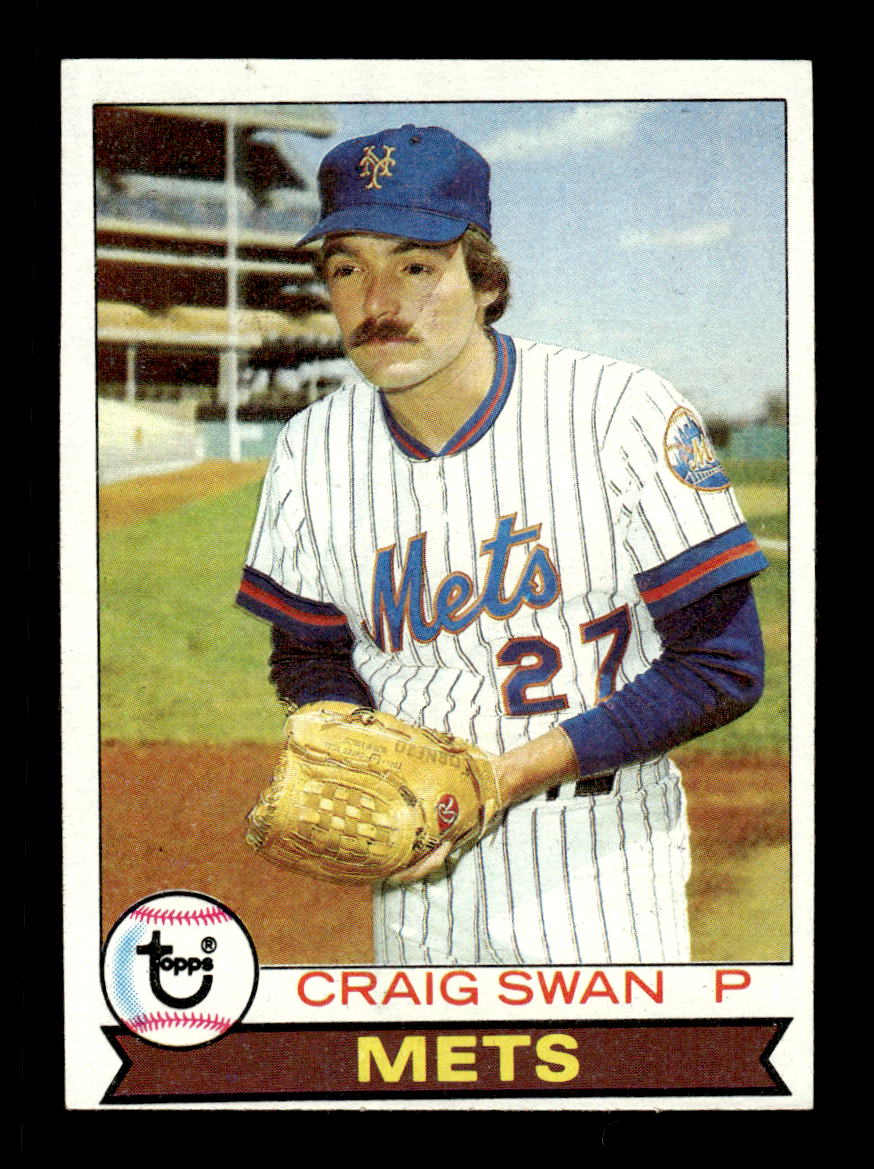1979 Topps #334 Craig Swan EXMT PACK FRESH HOF-10004421