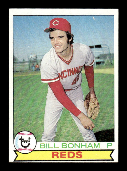 1979 Topps #354 Bill Bonham EXMT PACK FRESH HOF-10004443
