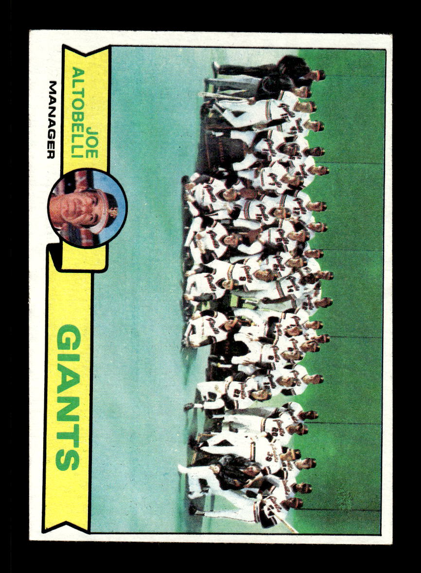 1979 Topps #356 San Francisco Giants EXMT PACK FRESH HOF-10004445