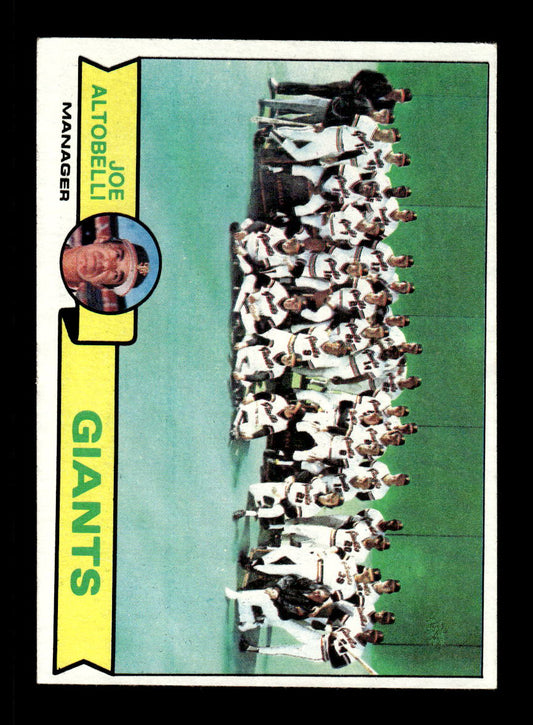 1979 Topps #356 San Francisco Giants EXMT PACK FRESH HOF-10004445