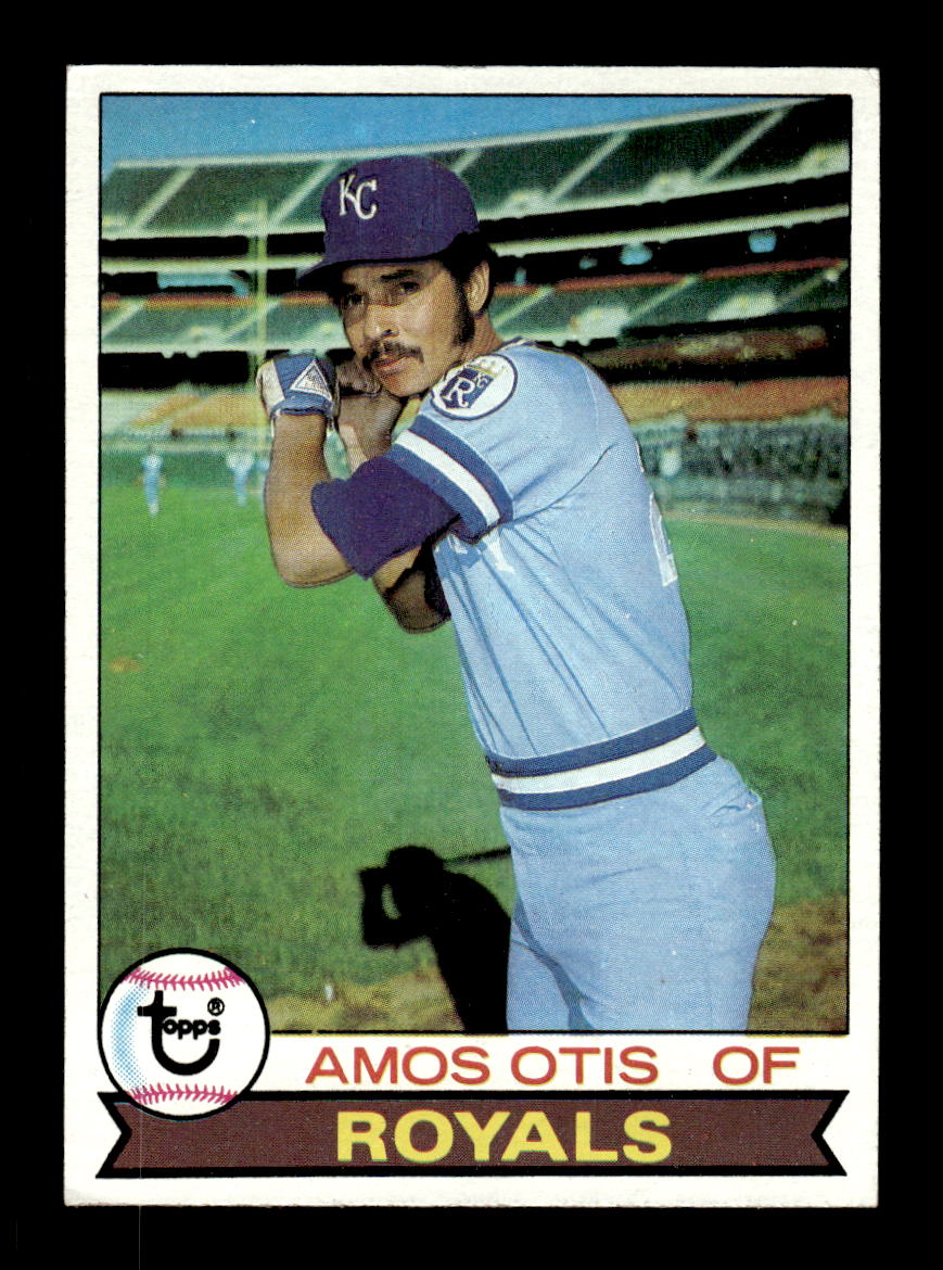 1979 Topps #360 Amos Otis EXMT PACK FRESH HOF-10004449