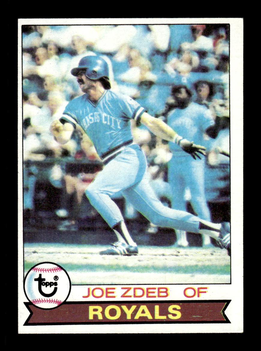 1979 Topps #389 Joe Zdeb EXMT PACK FRESH HOF-10004478