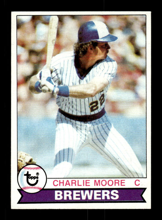 1979 Topps #408 Charlie Moore EXMT PACK FRESH HOF-10004496