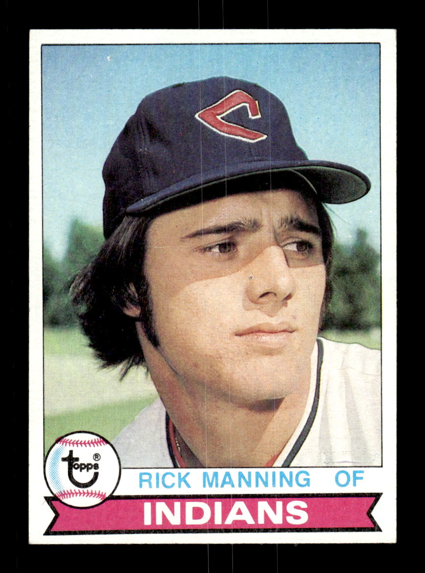 1979 Topps #425 Rick Manning EXMT PACK FRESH HOF-10004506