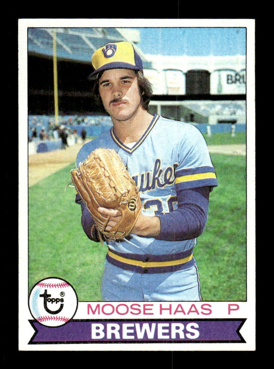 1979 Topps #448 Moose Haas EXMT PACK FRESH HOF-10004529