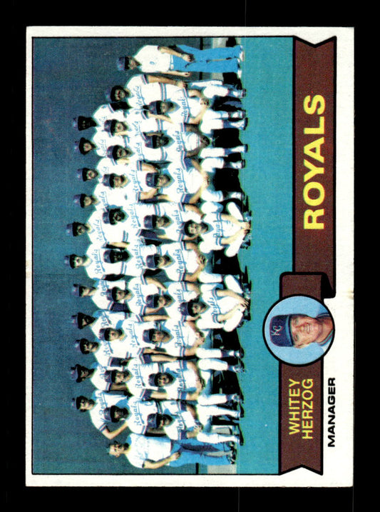 1979 Topps #451 Kansas City Royals EXMT PACK FRESH HOF-10004532