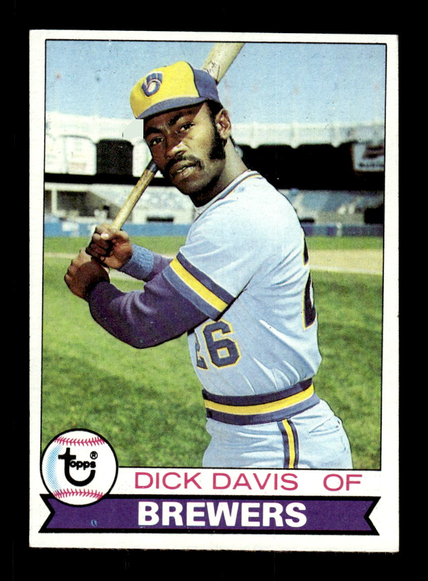 1979 Topps #474 Dick Davis EXMT PACK FRESH HOF-10004556