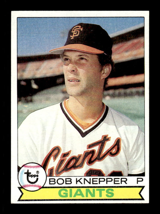 1979 Topps #486 Bob Knepper EXMT PACK FRESH HOF-10004567