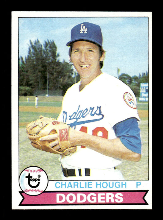 1979 Topps #508 Charlie Hough EXMT PACK FRESH HOF-10004588