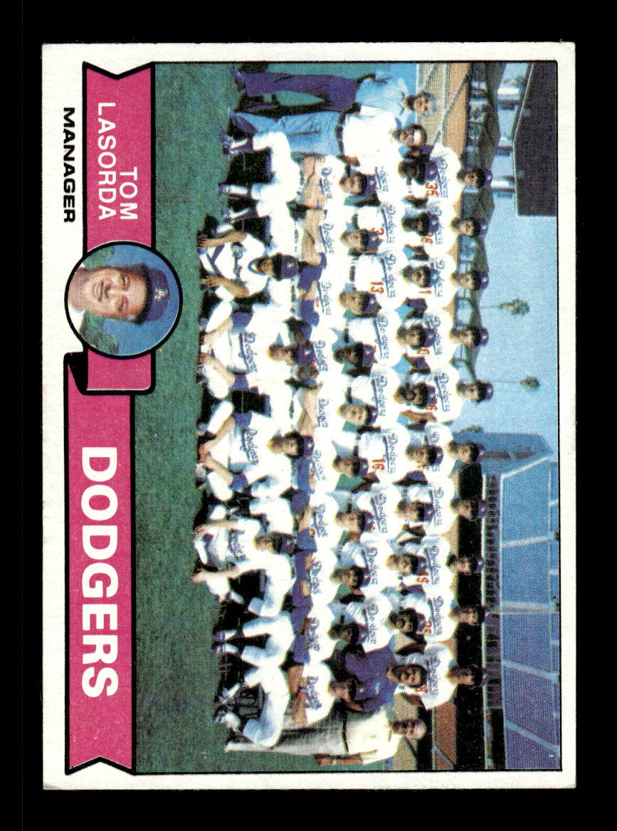 1979 Topps #526 Los Angeles Dodgers EXMT PACK FRESH HOF-10004604