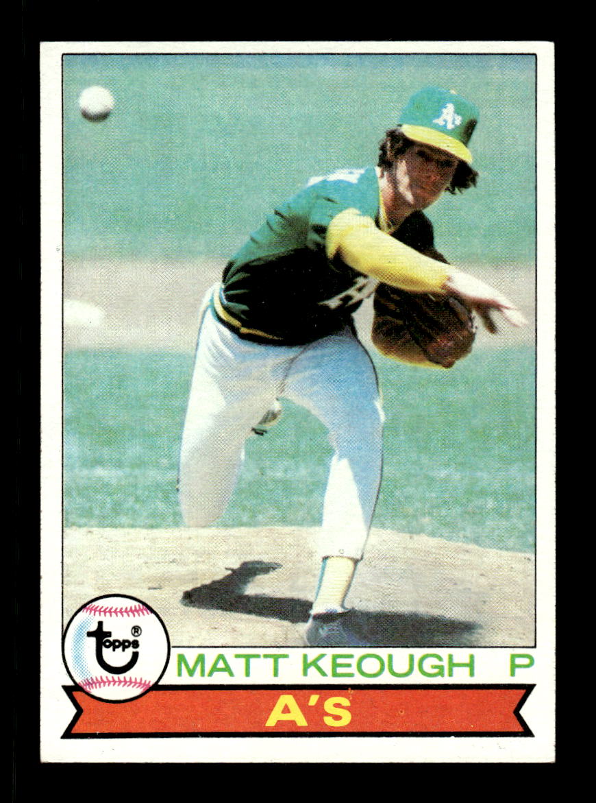 1979 Topps #554 Matt Keough EXMT PACK FRESH HOF-10004635