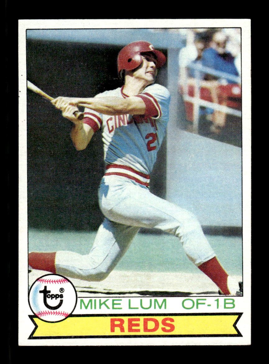 1979 Topps #556 Mike Lum EXMT PACK FRESH HOF-10004637