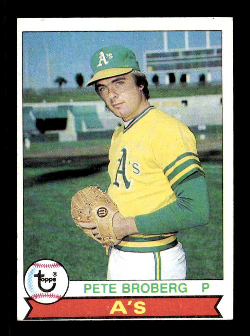 1979 Topps #578 Pete Broberg EXMT PACK FRESH HOF-10004660