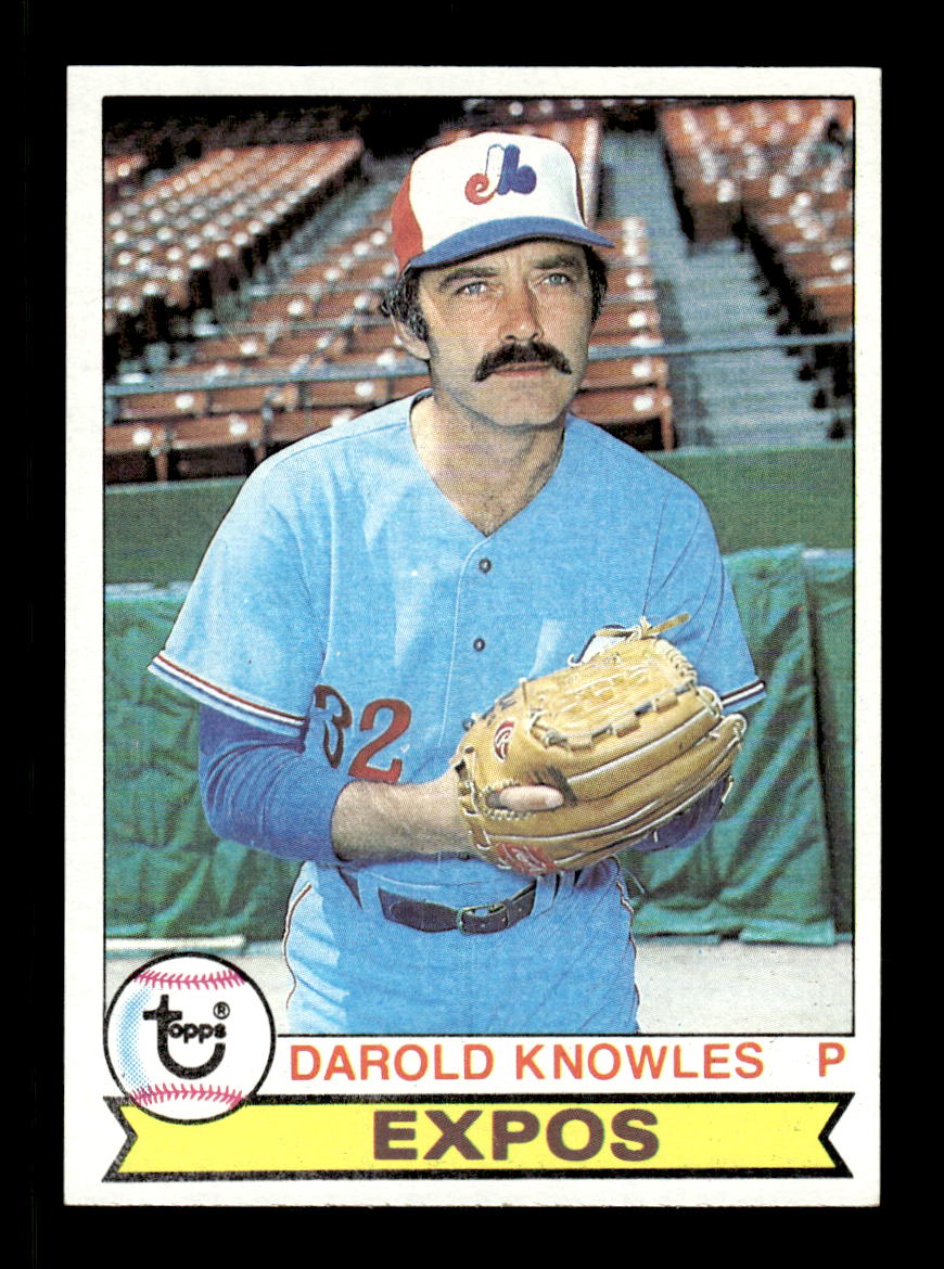 1979 Topps #581 Darold Knowles EXMT PACK FRESH HOF-10004663