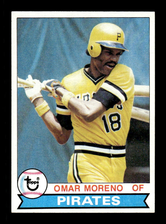 1979 Topps #607 Omar Moreno EXMT PACK FRESH HOF-10004688