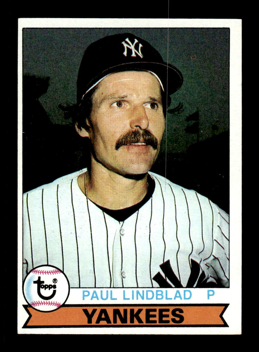 1979 Topps #634 Paul Lindblad EXMT PACK FRESH HOF-10004713