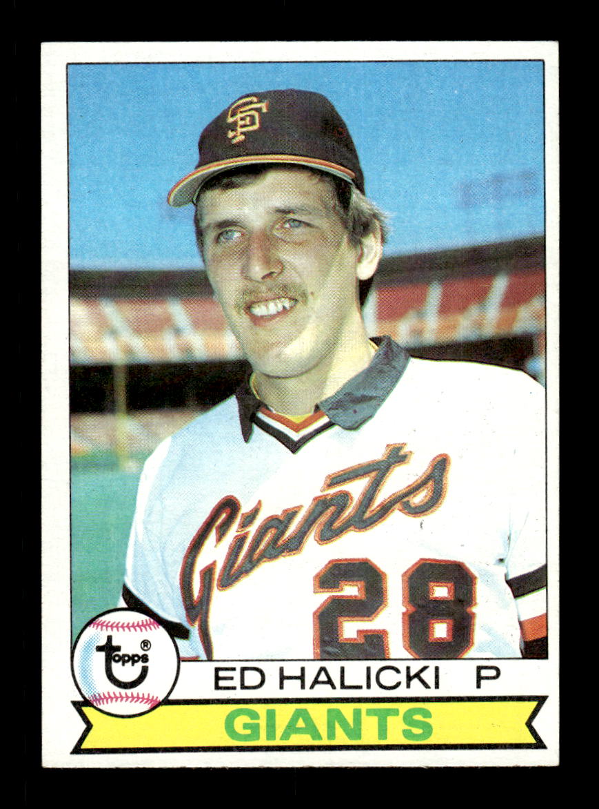 1979 Topps #672 Ed Halicki EXMT PACK FRESH HOF-10004750