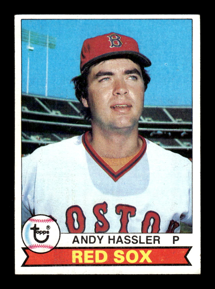 1979 Topps #696 Andy Hassler EXMT PACK FRESH HOF-10004770