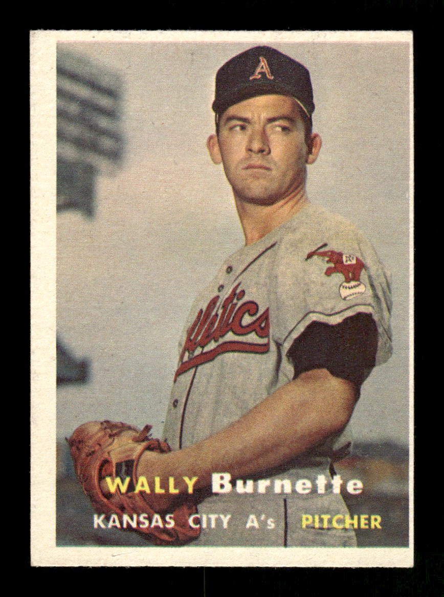 1957 Topps #13 Wally Burnette EX - EXMT HOF-10004813