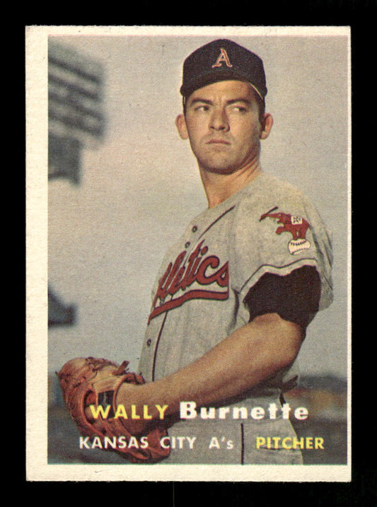1957 Topps #13 Wally Burnette EX - EXMT HOF-10004813
