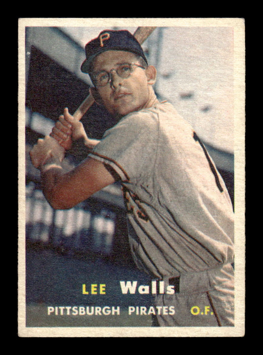 1957 Topps #52 Lee Walls EX - EXMT HOF-10004836