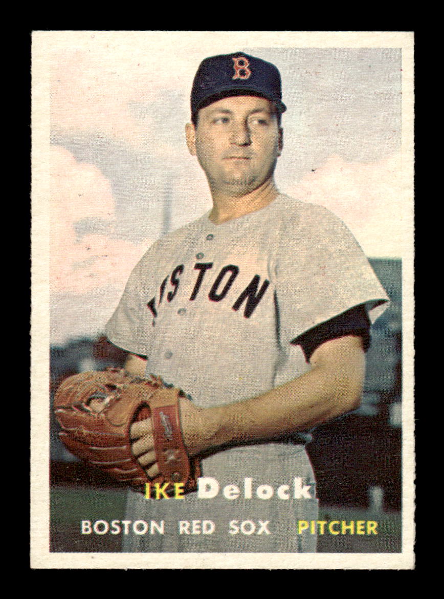 1957 Topps #63 Ike Delock EX - EXMT HOF-10004850