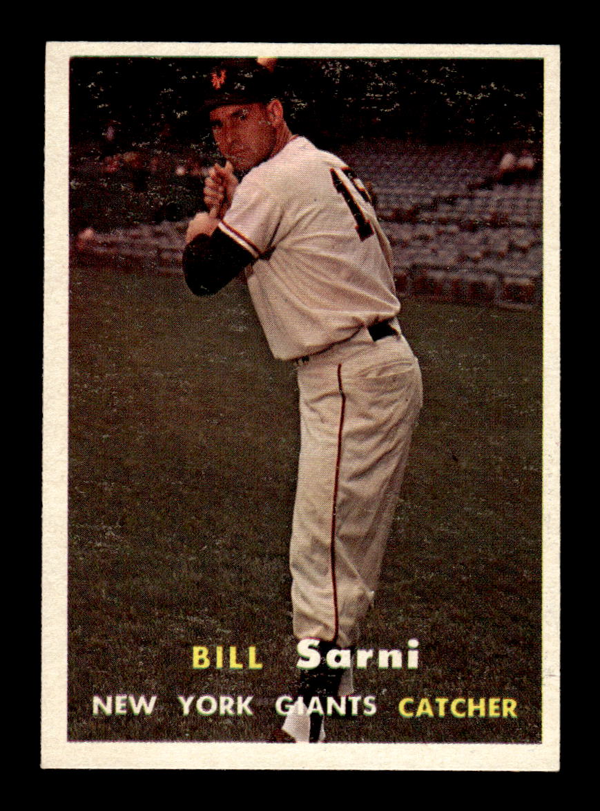 1957 Topps #86 Bill Sarni EX - EXMT HOF-10004873