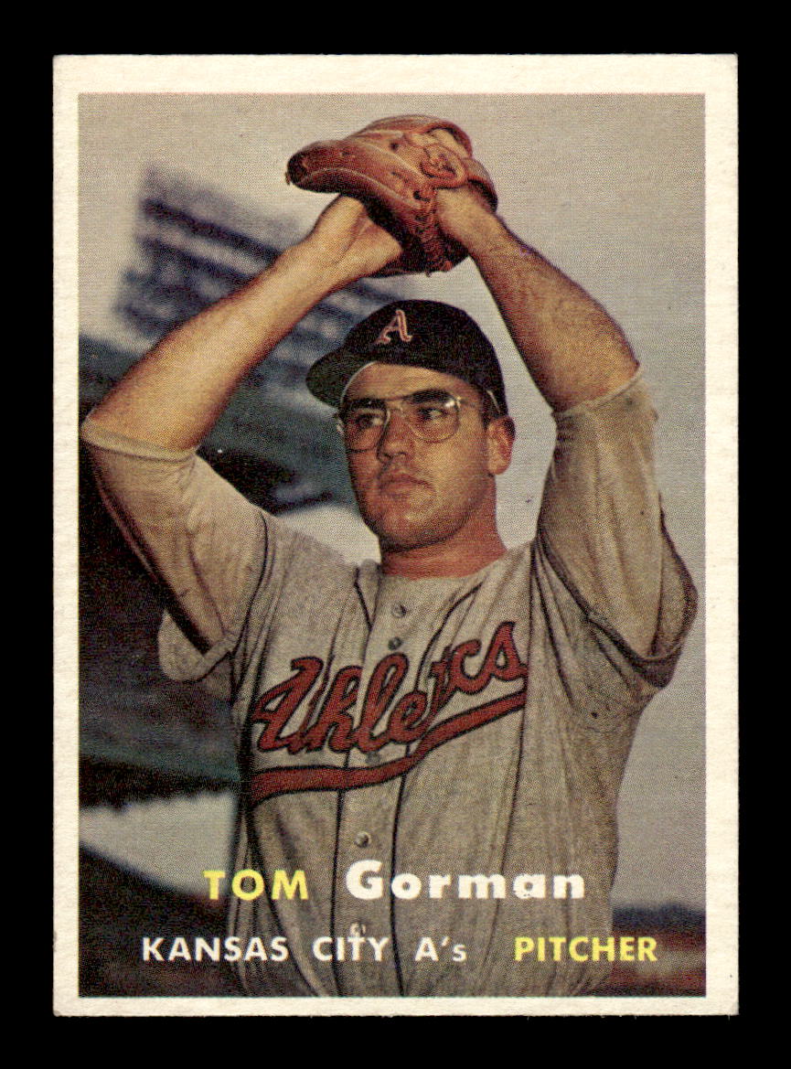 1957 Topps #87 Tom Gorman EX - EXMT HOF-10004874