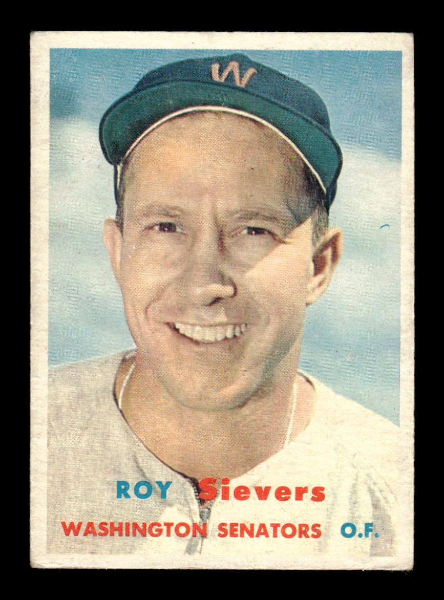 1957 Topps #89 Roy Sievers EX - EXMT HOF-10004876