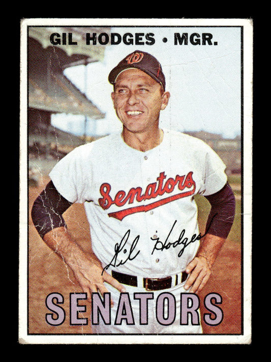 1967 Topps #228 Gil Hodges Poor HOF-10004886