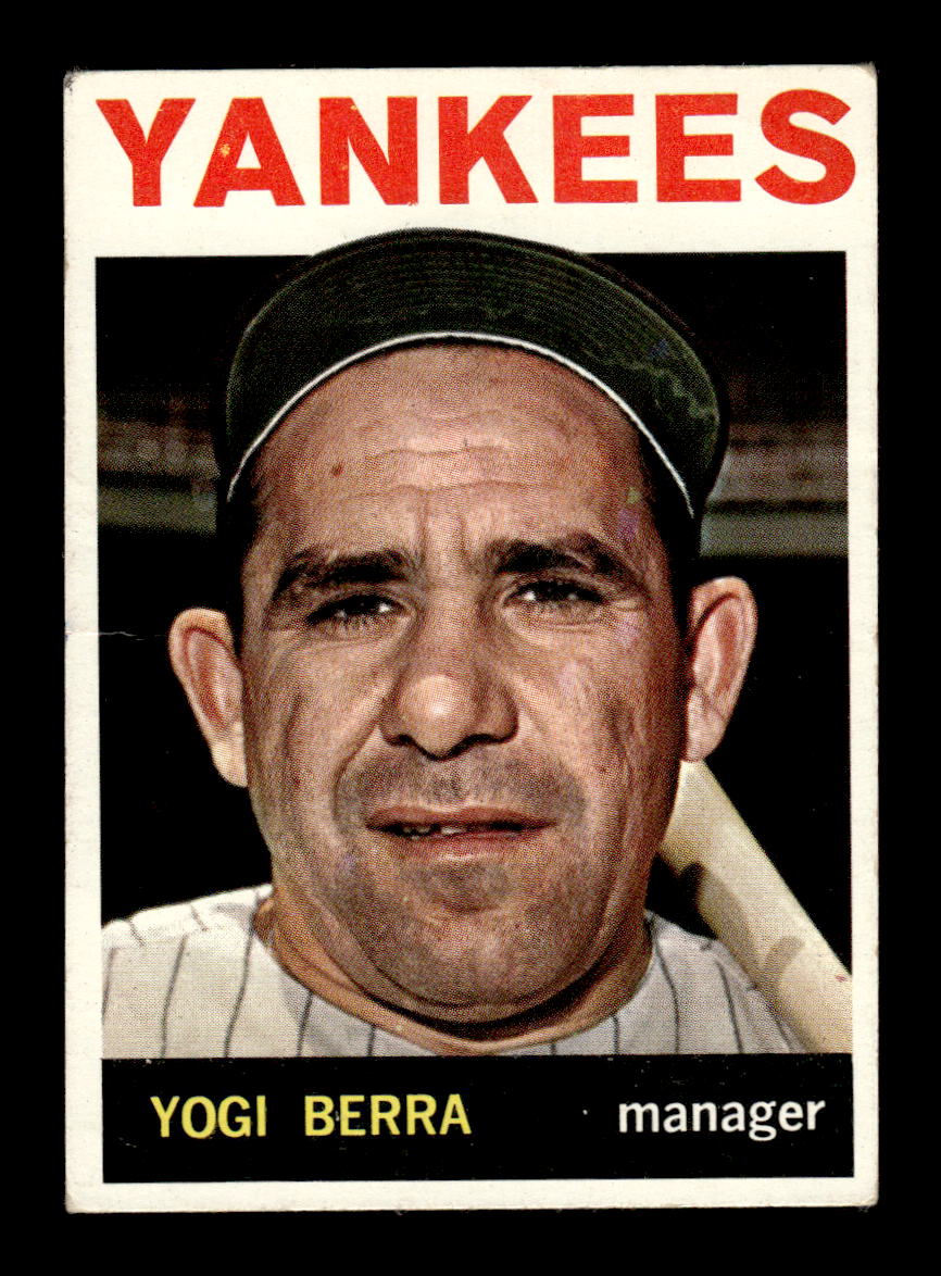 1964 Topps #21 Yogi Berra Very Good HOF-10004920