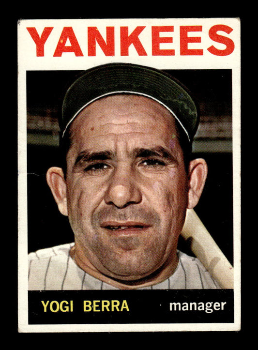 1964 Topps #21 Yogi Berra Very Good HOF-10004920