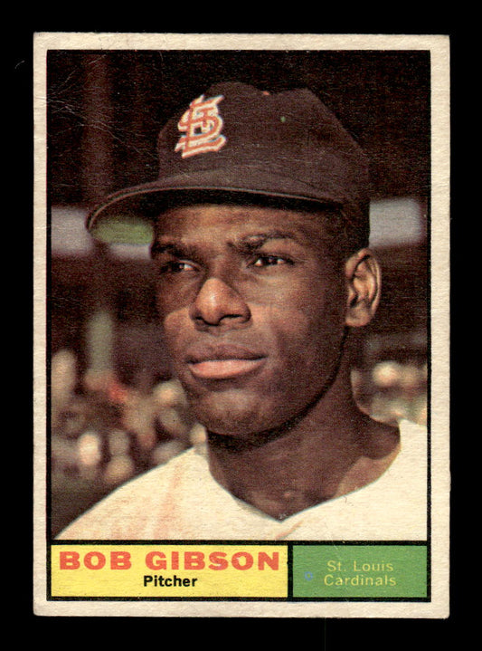 1961 Topps #211 Bob Gibson G/VG HOF-10004922
