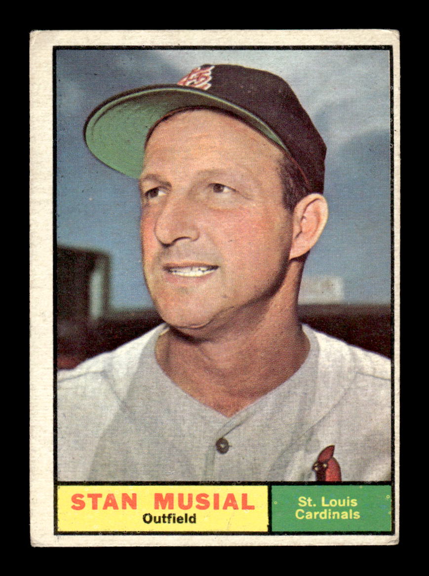 1961 Topps #290 Stan Musial VGEX HOF-10004925
