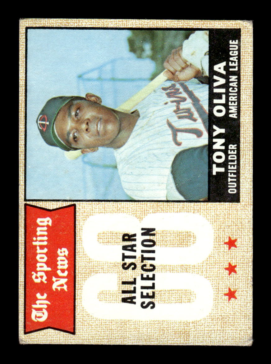 1968 Topps #371 Tony Oliva G HOF-10004935